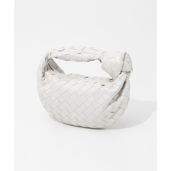 Bottega Veneta Leather Gift Bag White - Picture 5 of 12